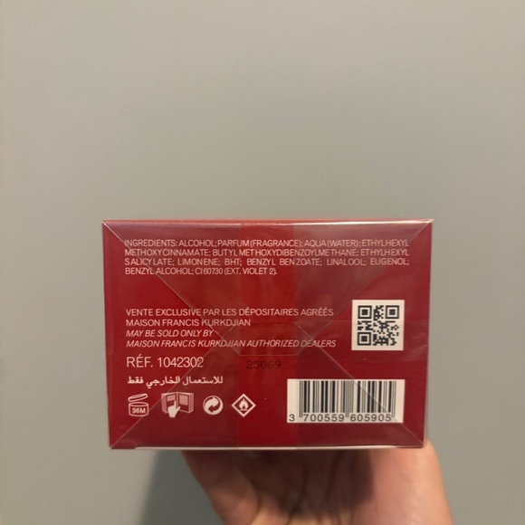 Maison Francis Kurkdjian Baccarat Rouge 540 Eau de Parfum 70ml – Authentic Luxur - Picture 4 of 4